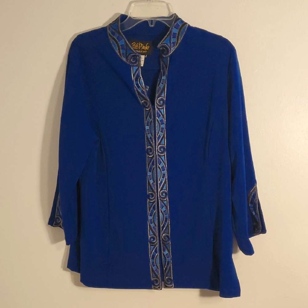 NWT Bob Macke Wearable Art Jacket
